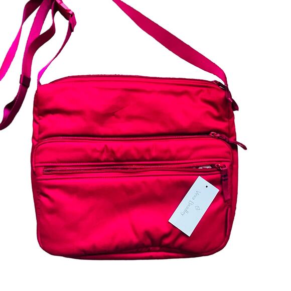 Vera Bradley Crossbody Bag, Cardinal Red, NWT - Picture 1 of 9